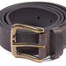 Barbour Leather Belt and Billfold Gift Set - Dark Brown