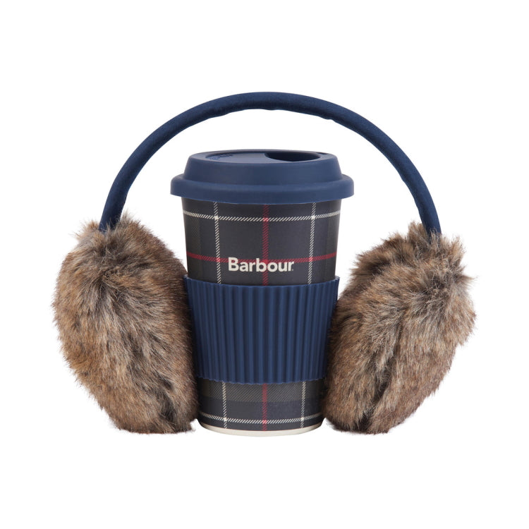 Barbour Ladies Travel Mug and Earmuff Gift Set