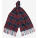 Barbour Tartan Scarf and Glove Gift Set - Cordovan