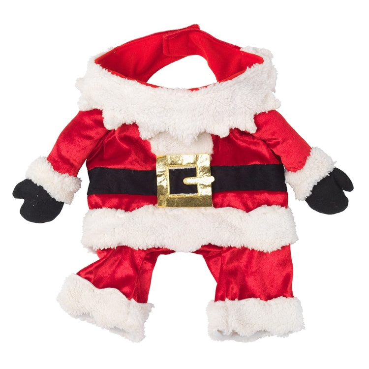 House of Paws Santa Front and Hat Set Dog Fancy Dress