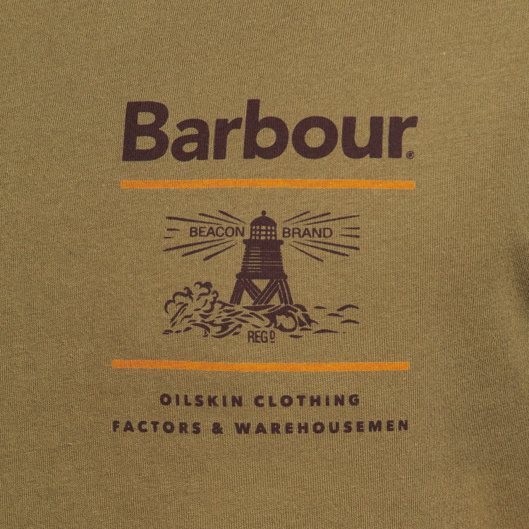 Barbour Essential Reed T-Shirt - Mid Olive