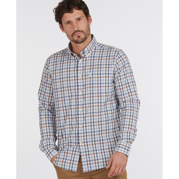 Barbour Hallhill Performance Shirt - Stone