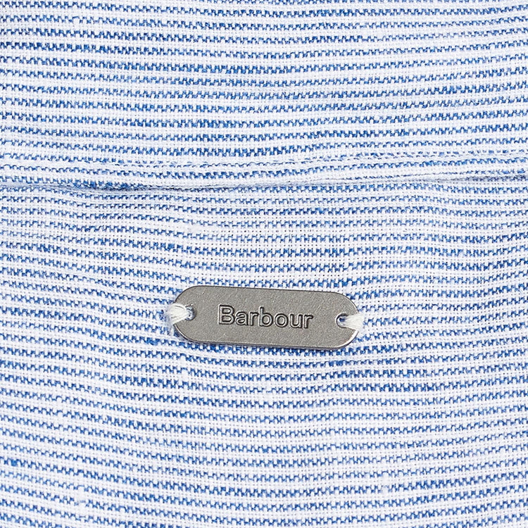 Barbour Ladies Marine Shirt - Navy/White