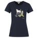 Barbour Ladies Rowen Tee Shirt - Navy