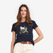 Barbour Ladies Rowen Tee Shirt - Navy