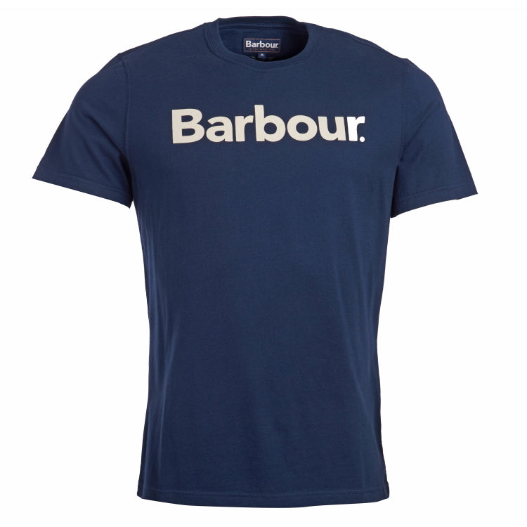 Barbour Logo Tee Shirt - New Navy