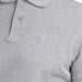 Barbour Tartan Pique Polo Shirt - Grey Marl