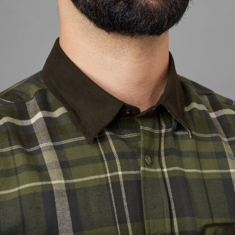 Harkila Pajala Shirt - Olive Check