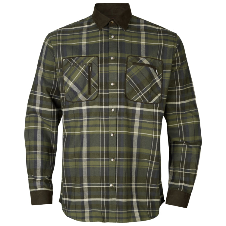 Harkila Pajala Shirt - Olive Check