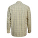 Hoggs of Fife Birch Micro Fleece Lined Shirt - Olive/Tan Check