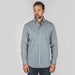 Schoffel Hebden Tailored Shirt - Sea Blue/Olive