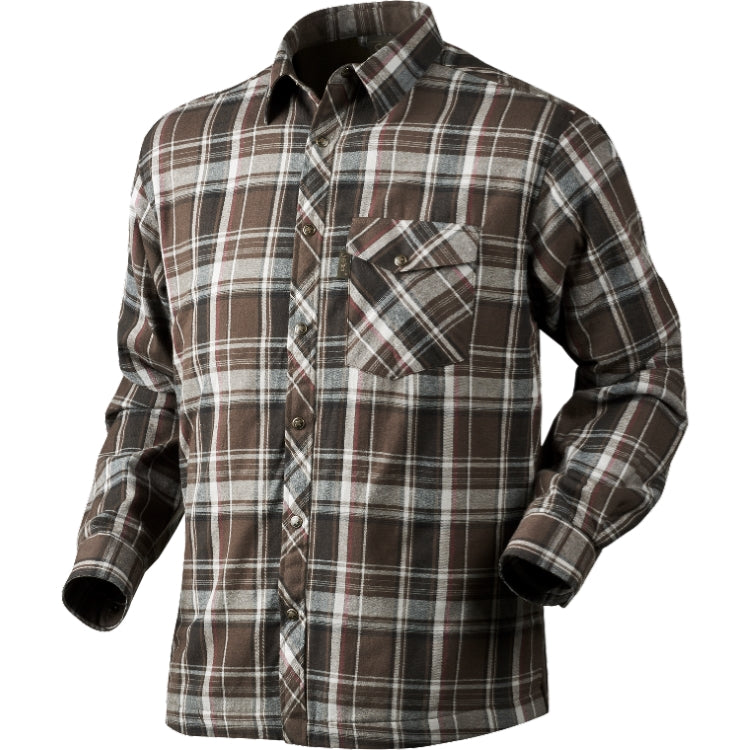 Seeland Vick Shirt - Faun Brown Check