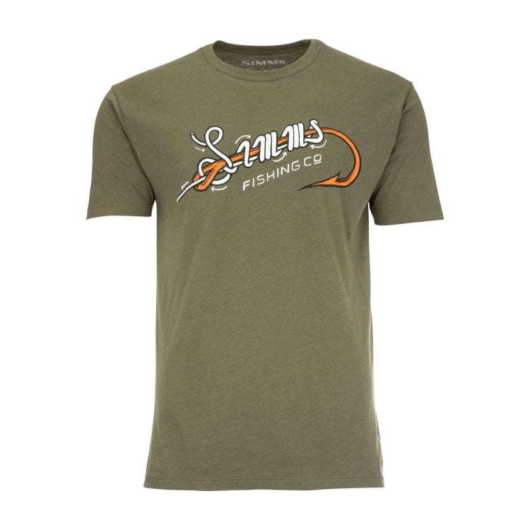 Simms Special Knot T-Shirt - Military Heather
