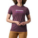 Yeti Ladies Sunrise Badge T-Shirt - Heather Plum