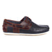 Barbour Capstan Boat Shoes - Navy/Brown