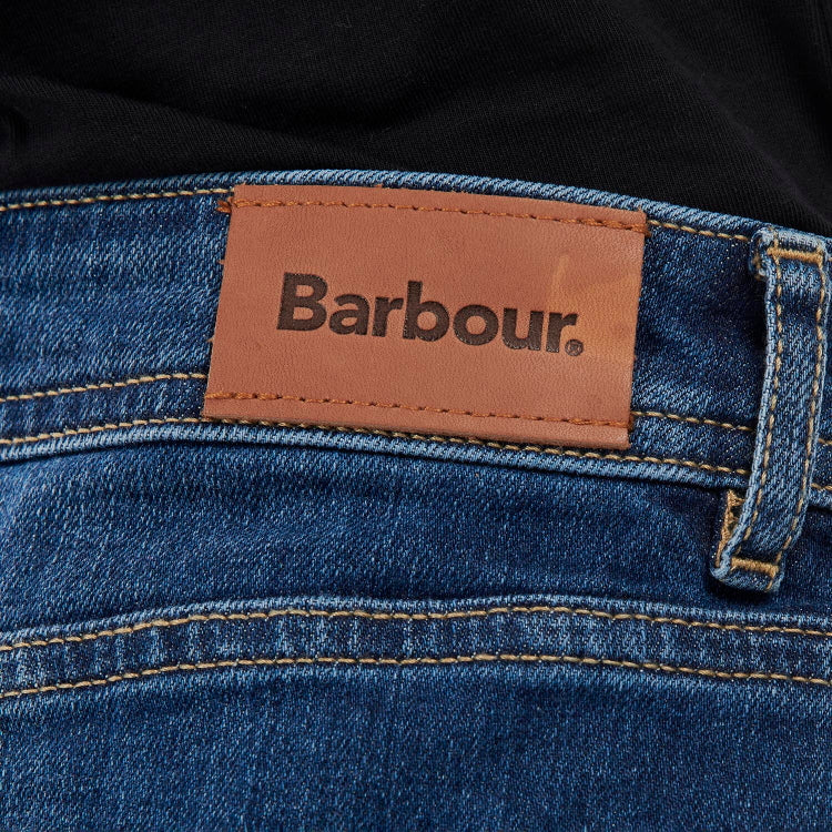 Barbour Ladies Maddison Denim Shorts - Authentic Wash