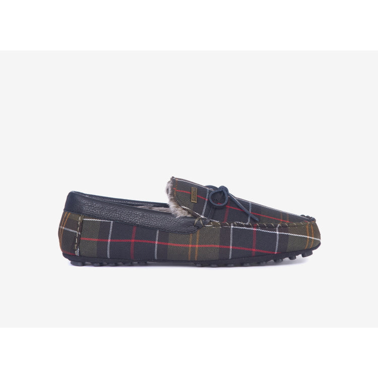 Barbour Tueart Moccasin Slippers - Recycled Classic Tartan