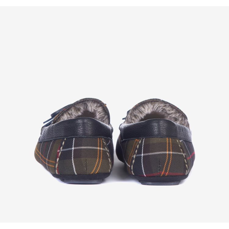 Barbour Tueart Moccasin Slippers - Recycled Classic Tartan