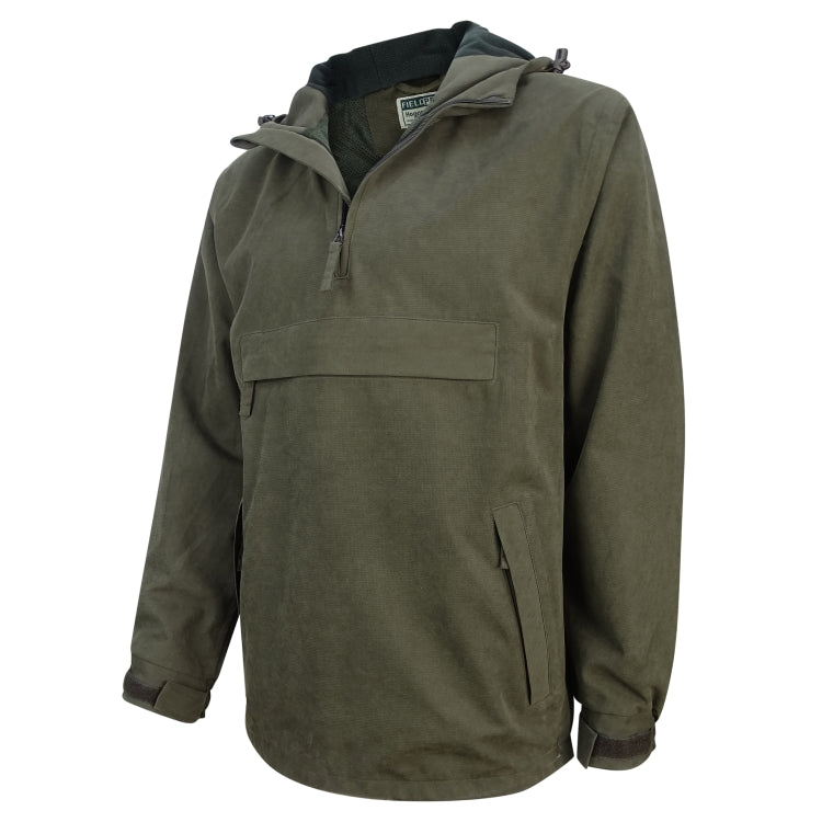 Hoggs of Fife Struther Waterproof Smock Field Jacket - Dark Green