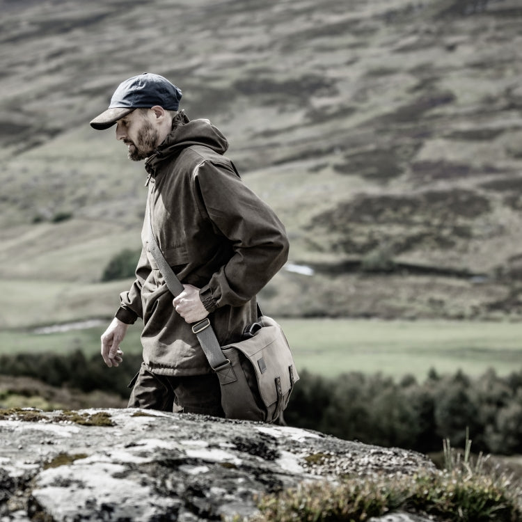 Hoggs of Fife Struther Waterproof Smock Field Jacket - Dark Green