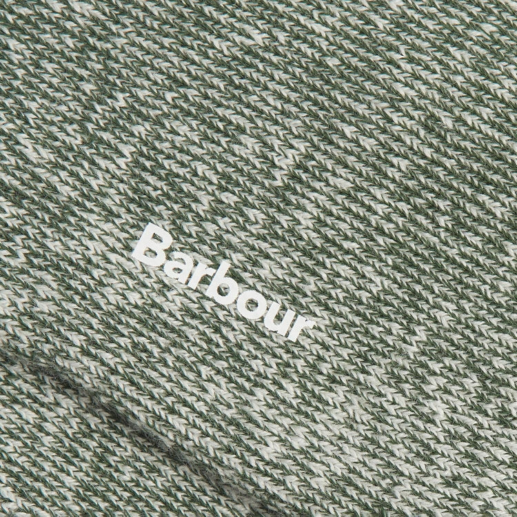 Barbour Double Faced Boot Sock - Olive