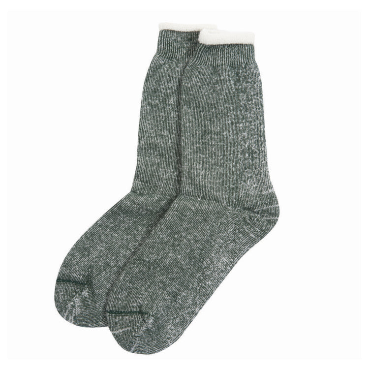 Barbour Double Faced Boot Sock - Olive