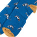 Barbour Fish Socks - Blue/Yellow