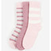 Barbour Ladies Stripe Sock Gift Set - Dewberry Pink Stripe