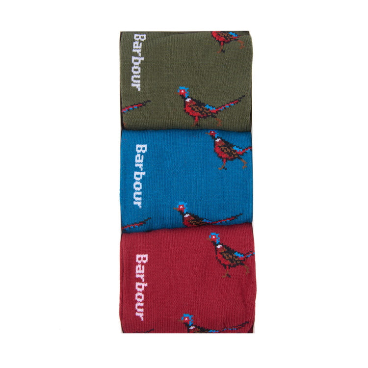 Barbour Pheasant Sock Gift Box