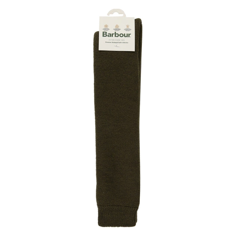 Barbour Wellington Knee Socks - Olive Green