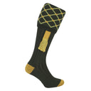 Jack Pyke Diamond Socks - Green/Gold/Sage