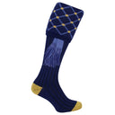 Jack Pyke Diamond Socks - Navy/Gold/Light Blue