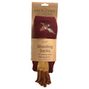 Jack Pyke Pheasant Socks - Burgundy