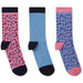 Schoffel Ladies Bamboo Socks Boxed Pack of 3 - Blue Mix