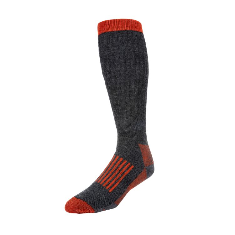 Simms Merino Thermal OTC Sock - Carbon