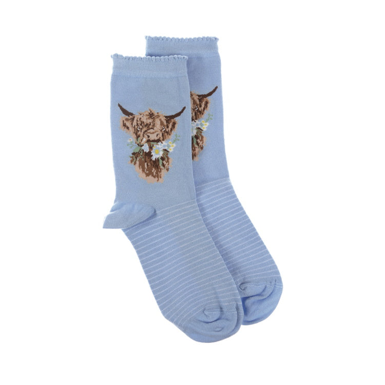 Wrendale Designs Ladies Daisy Coo Socks