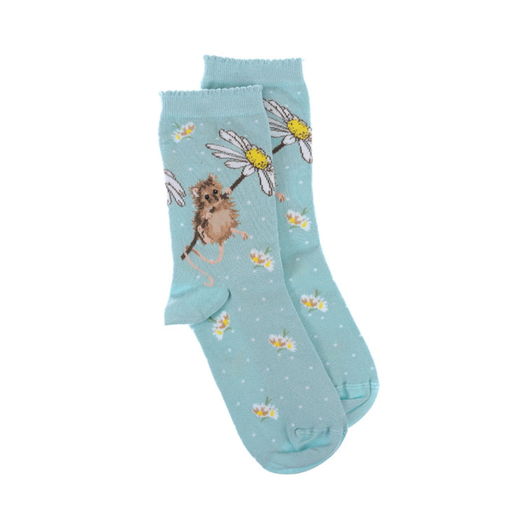 Wrendale Designs Ladies Oops a Daisy Socks