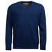 Barbour Alfreton V Neck Sweater - Blue