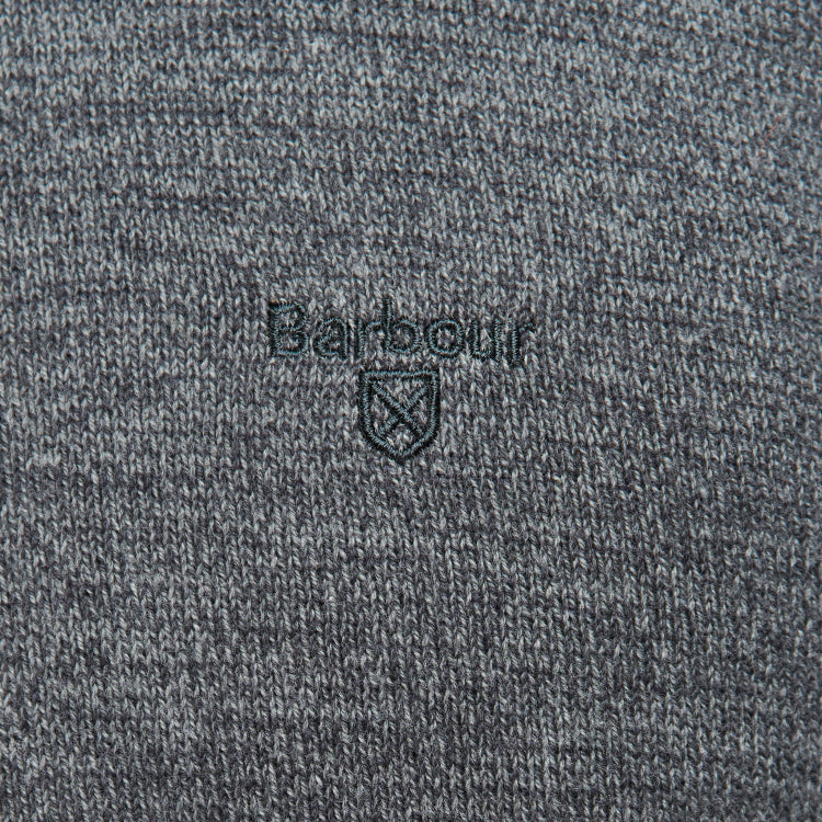 Barbour Firle Crew Neck Sweater - Grey Marl
