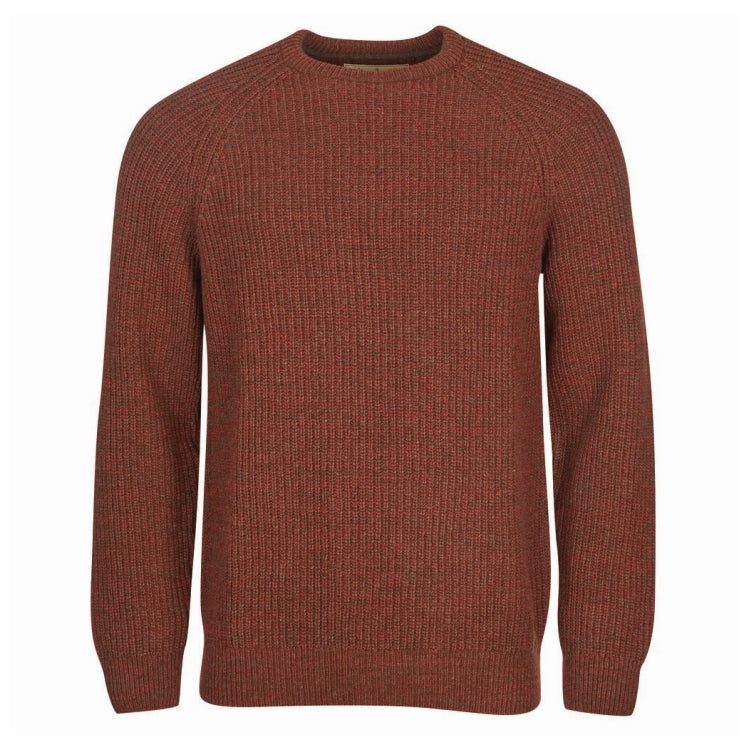 Barbour Horseford Crew Neck Sweater - Cinnamon