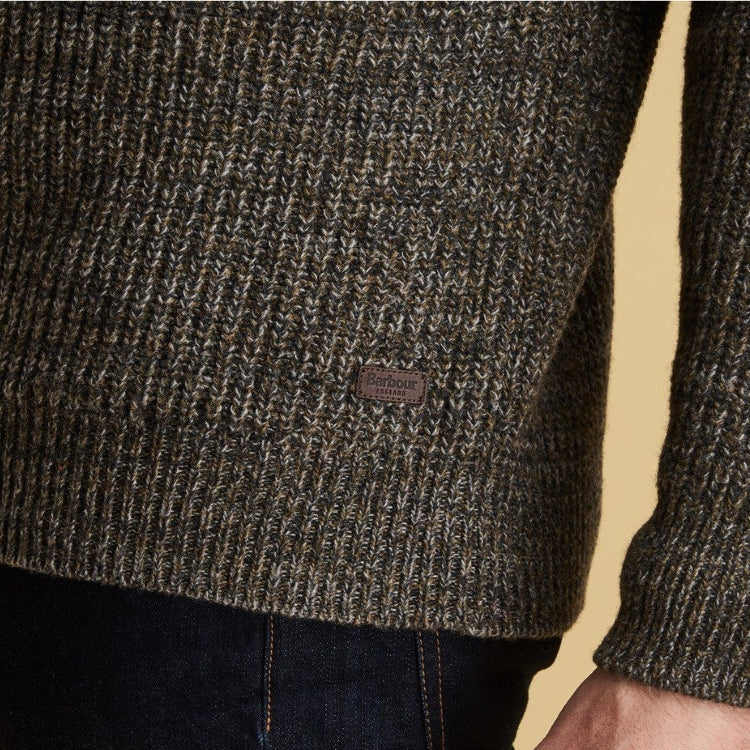 Barbour Horseford Crew Neck Sweater - Olive