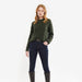 Barbour Ladies Daffodil Knit Sweater - Olive