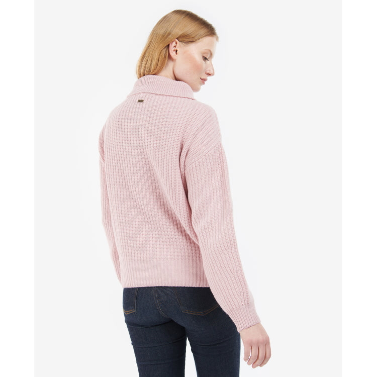 Barbour Ladies Stravia Knit Sweater - Rosewater