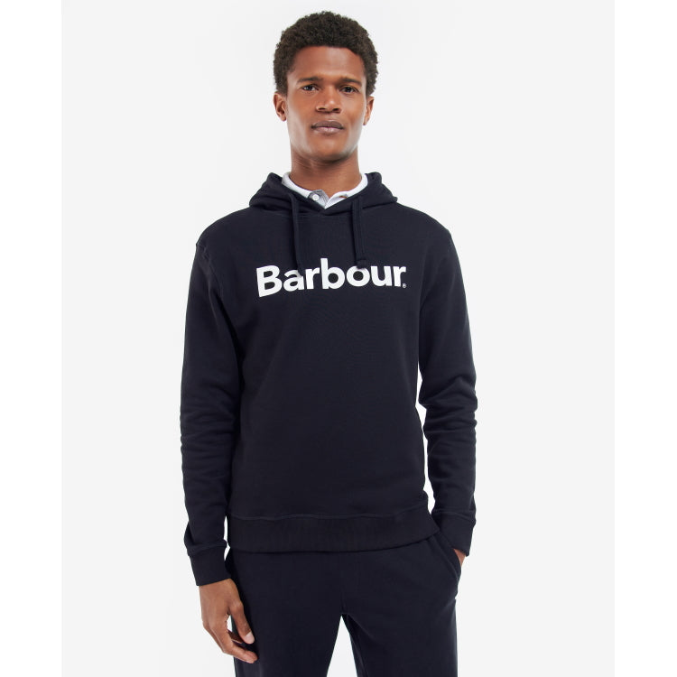 Barbour Logo Popover Hoodie - Navy