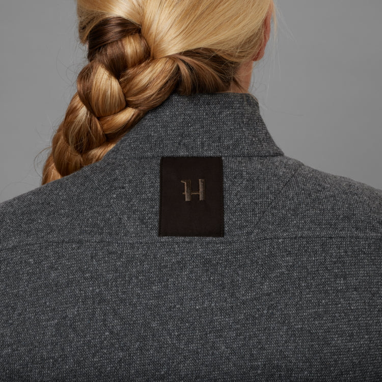 Harkila Ladies Metso Full Zip Sweater - Slate Grey