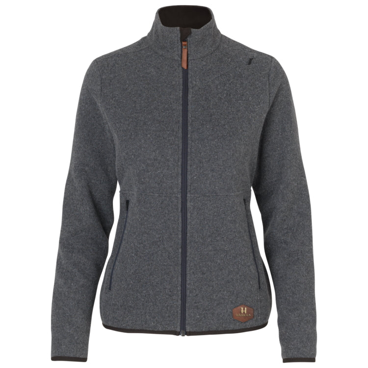 Harkila Ladies Metso Full Zip Sweater - Slate Grey