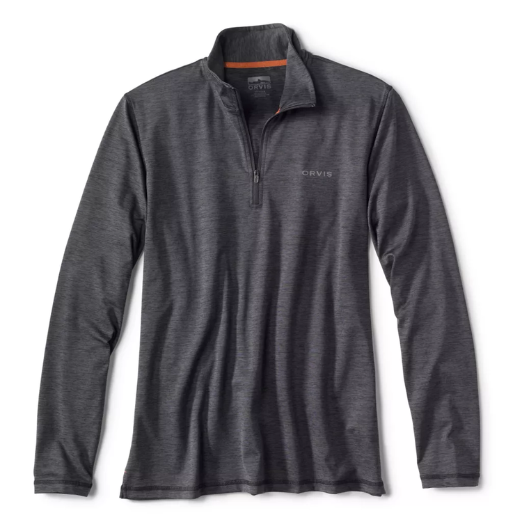 Orvis Performance 1/4 Zip Pullover - Charcoal