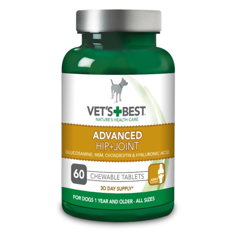 Vets Best Advanced Hip and Joint Tablets For Dogs