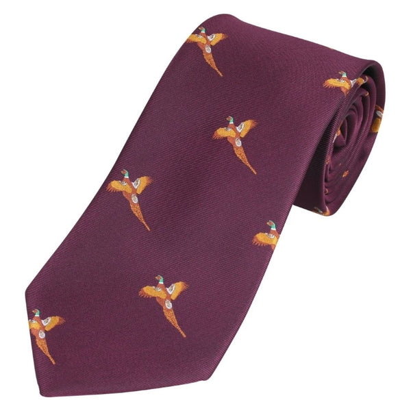 Jack Pyke Pheasant Shooting Tie - Wine