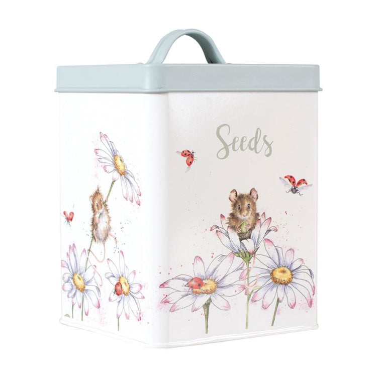 Wrendale Designs Seed Tin - Oops a Daisy